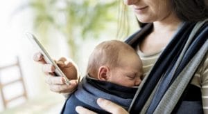 iniciar el porteo con tu bebé