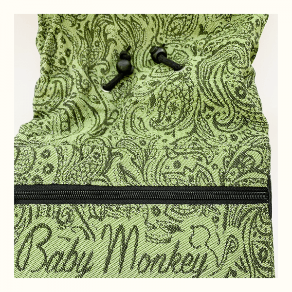 Mochila Ergonómica Regolo Mehindi Verde Baby Monkey