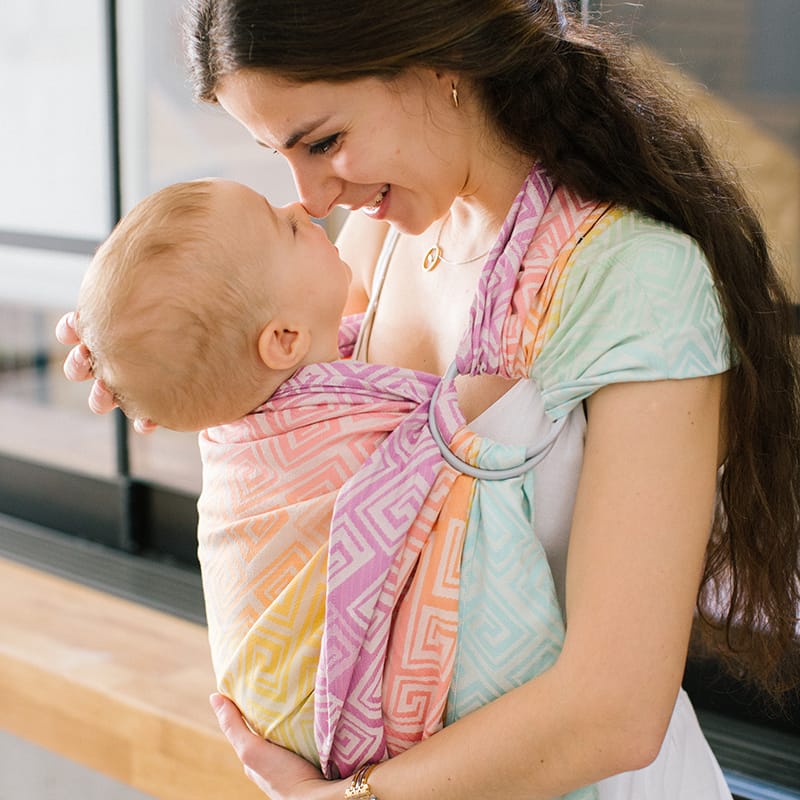 Anillas Porteo Neko Porteo Bandolera Anillas Bandolera Portabebé