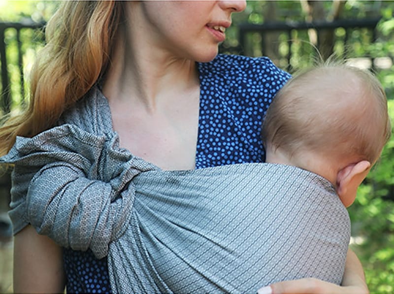 Fular Aldoria Bambú Soft Ciruela