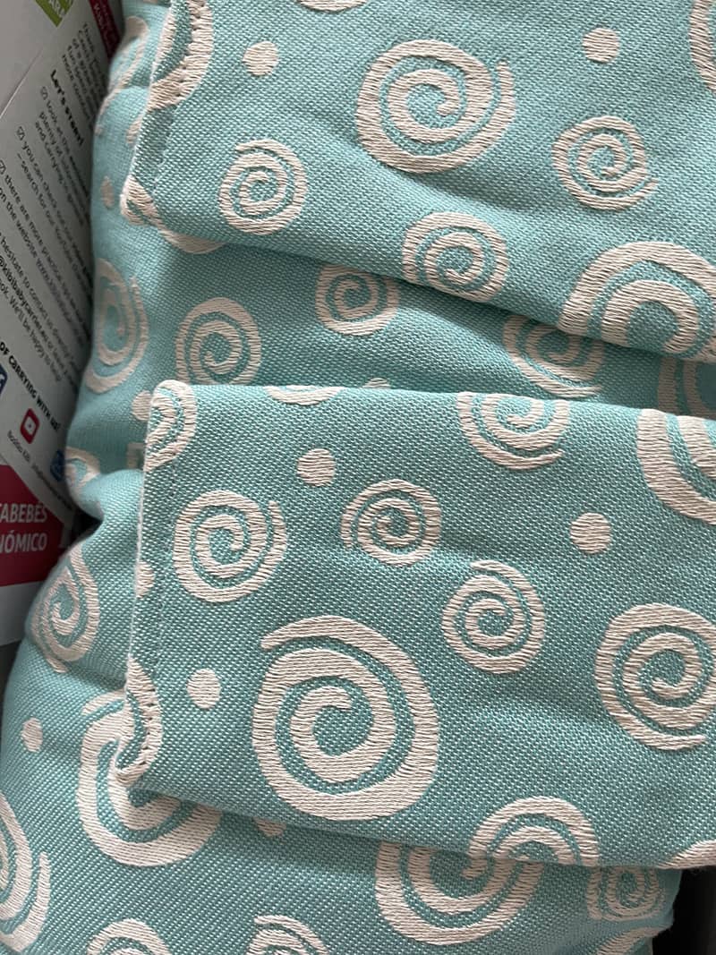 mochila kibi in turquesa spirals inverse