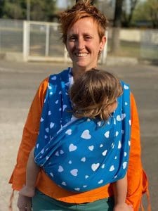 portabebé porto blue hearts