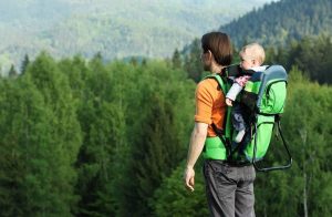 Mochila de montaña para bebé