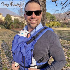 Mochila Ergonómica Regolo Azul Vaquera BabyMonkey