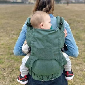 Mochila Ergonómica Regolo Essential verde BabyMonkey