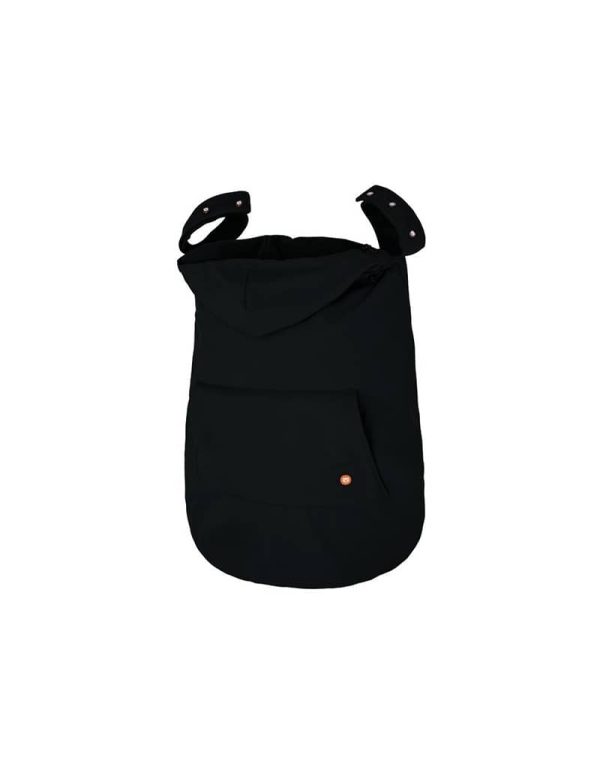Cobertor de porteo Wombat Shell negro