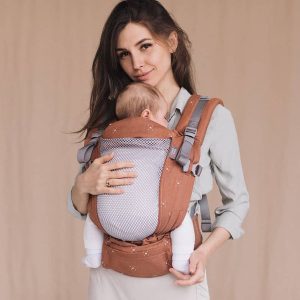 Mochila Portabebés Love Carry One caramel