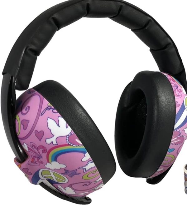 auriculares antiruido rosas