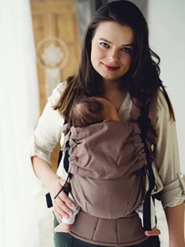 Mochila ergonómica Lino Little Frog Mocha