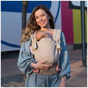 Mochila ergonómica love carry wheat