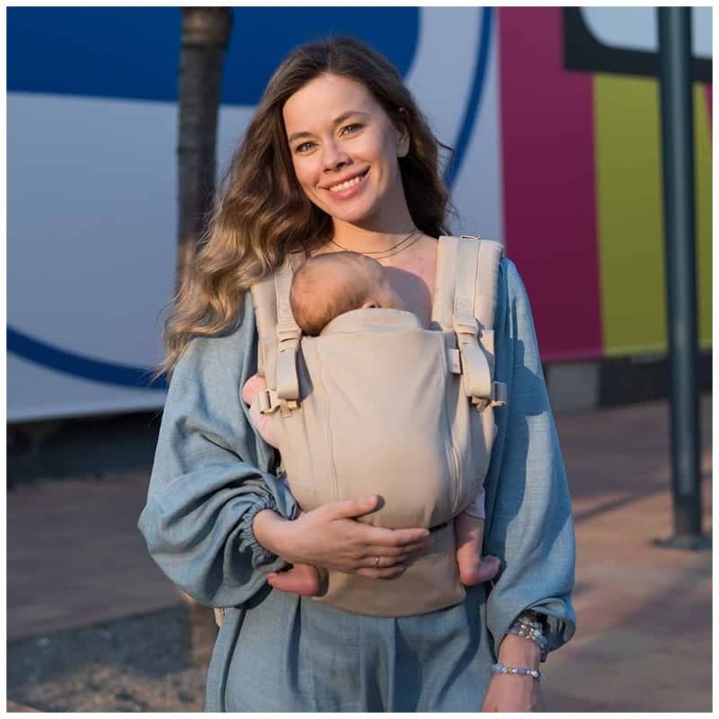 Mochila ergonómica love carry wheat