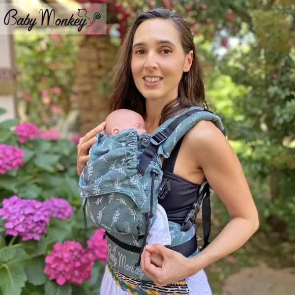 Mochila BabyMonkey Arborea con lino