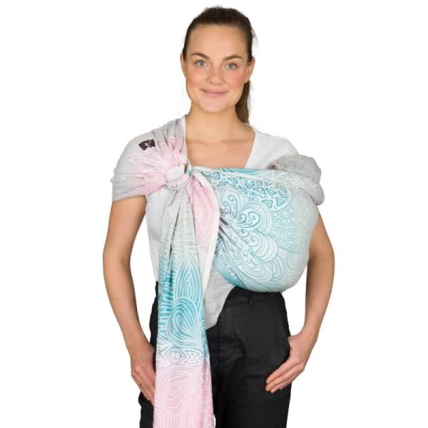 Bandolera de anillas Hoppediz Jaipur Cream
