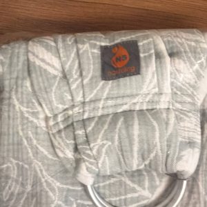 Bandolera de anillas NashSling verde hojas