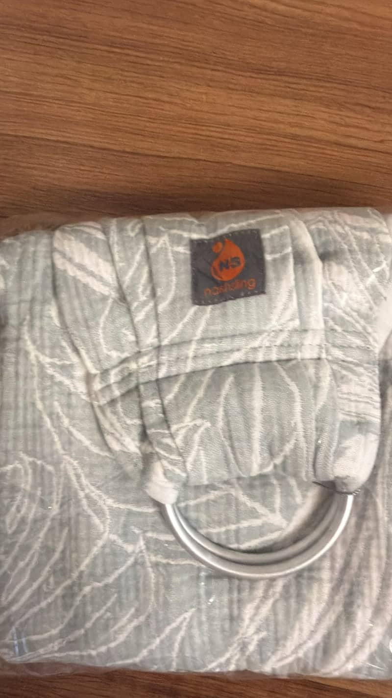 Bandolera de anillas NashSling verde hojas