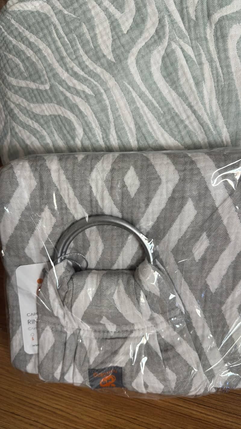 Bandolera de anillas de gasa NashSling geométrico