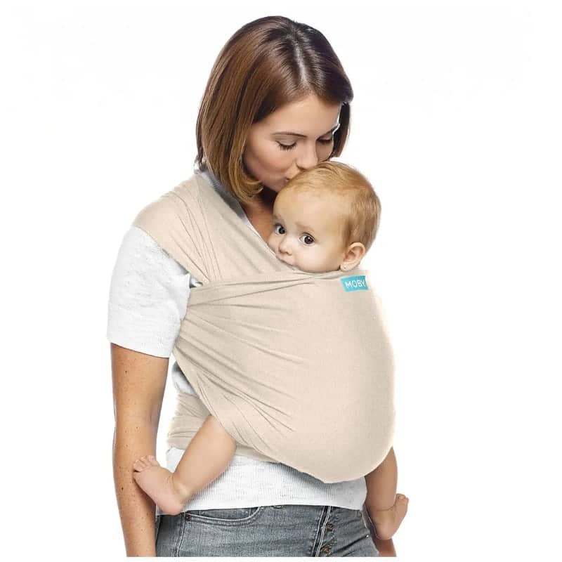 Fular elástico Moby Wrap Evolution Bambú