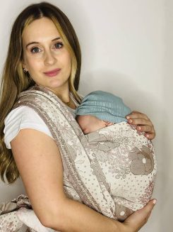 Lovaloom Polka Poppies Rose